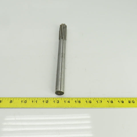 Lexington 3429 0.9850" Diam Spiral 8 Flute Coolant Fed Carbide Tipped Reamer