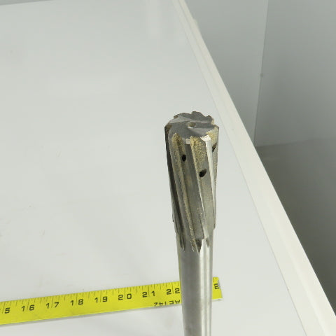 Lexington 3429 0.9850" Diam Spiral 8 Flute Coolant Fed Carbide Tipped Reamer