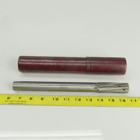 Lexington 3429 0.9850" Diam Spiral 8 Flute Coolant Fed Carbide Tipped Reamer
