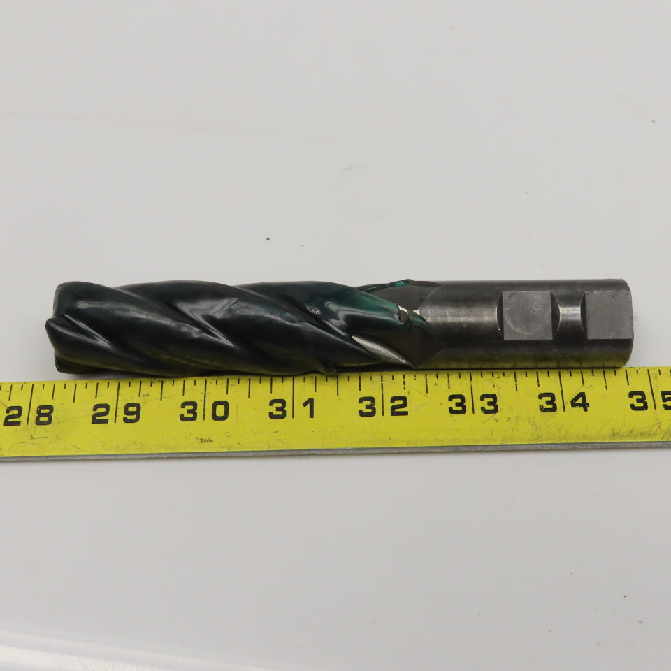 1" Diam. X 4" LOC x 6-1/2" OAL 4 Flute Spiral End Mill 1" Weldon Shank