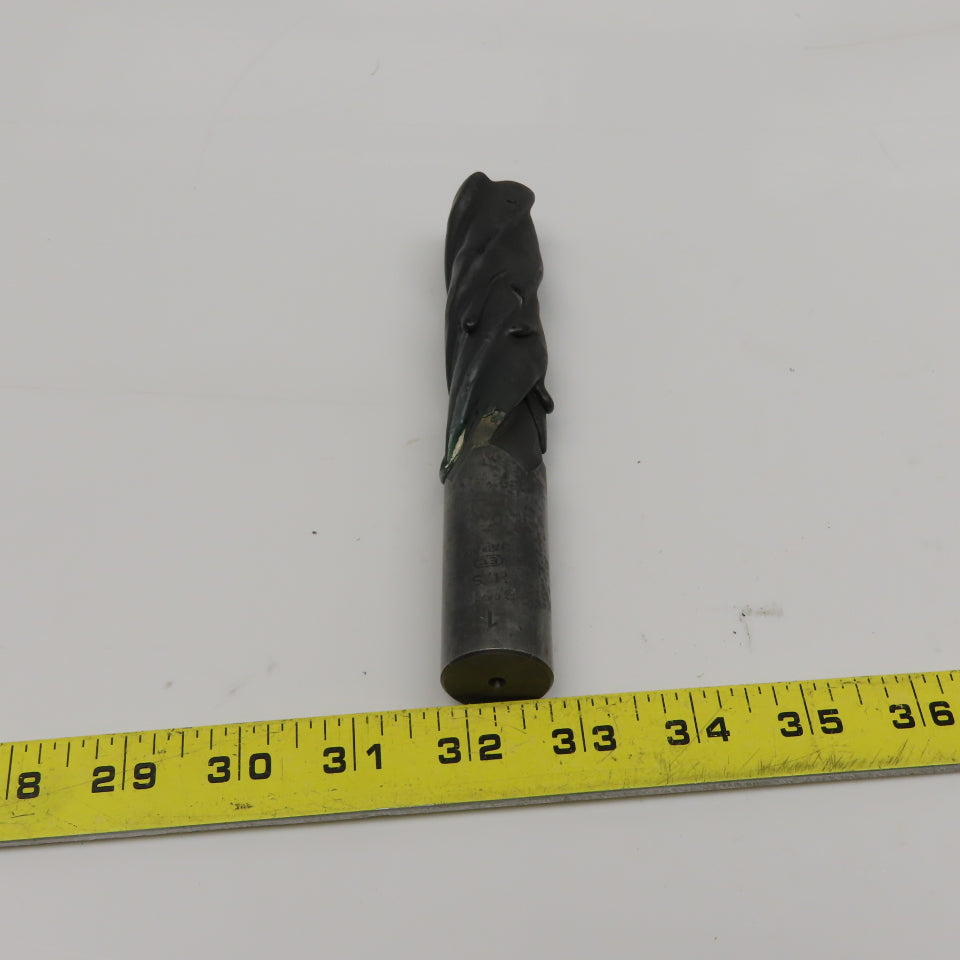 1" Diam. X 4" LOC x 6-1/2" OAL 4 Flute Spiral End Mill 1" Weldon Shank