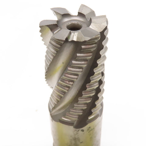1-1/4" x  2" LOC 6 Flute Spiral HSS Roughing End Mill 1-1/4" Weldon