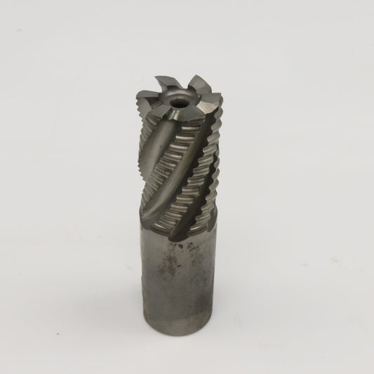 1-1/4" x  2" LOC 6 Flute Spiral HSS Roughing End Mill 1-1/4" Weldon