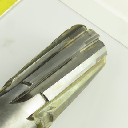 Hannibal 1.3792" Diam Spiral 8 Flute Carbide Tipped Chucking Reamer 1-1/4" Shank