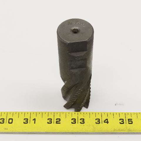 1-1/4" Diam. x 1-3/4" LOC 6 Flute Spiral HSS Roughing End Mill 1-1/4" Weldon