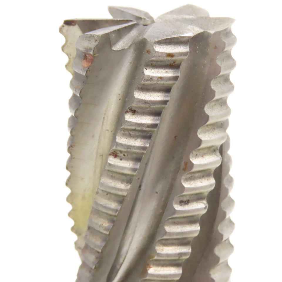 1-1/4" Diam. x 1-3/4" LOC 6 Flute Spiral HSS Roughing End Mill 1-1/4" Weldon