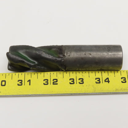 1" Diam. 4 Flute Spiral HSS Roughing End Mill 1" Weldon Lot Of 3