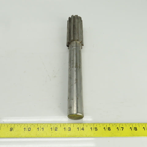 Hannibal 400 1.7330" Diam Straight 10 Flute Carbide Tipped Chucking Reamer