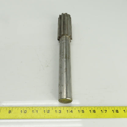 Hannibal 400 1.7330" Diam Straight 10 Flute Carbide Tipped Chucking Reamer