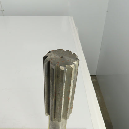 Hannibal 400 1.7330" Diam Straight 10 Flute Carbide Tipped Chucking Reamer