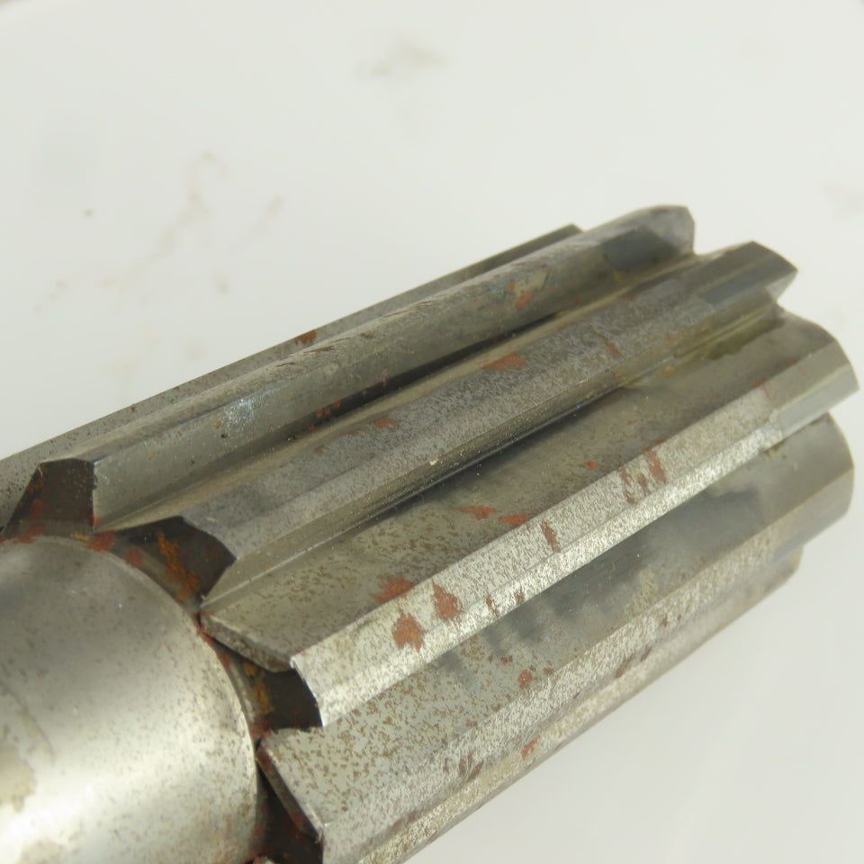 Hannibal 400 1.7330" Diam Straight 10 Flute Carbide Tipped Chucking Reamer