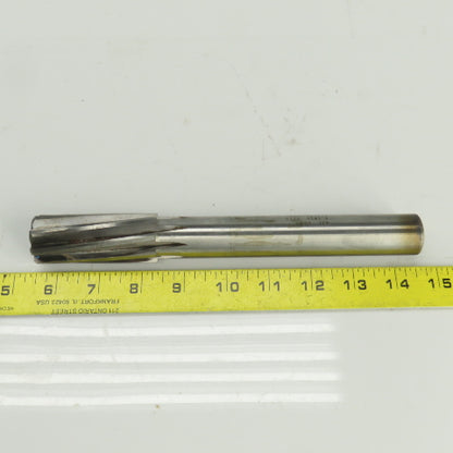 Hannibal 437 1.1814" Diam Spiral 8 Flute Carbide Tipped Chucking Reamer
