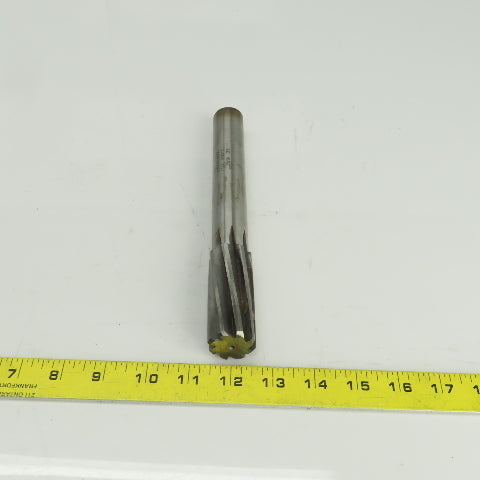 Hannibal 437 1.1814" Diam Spiral 8 Flute Carbide Tipped Chucking Reamer