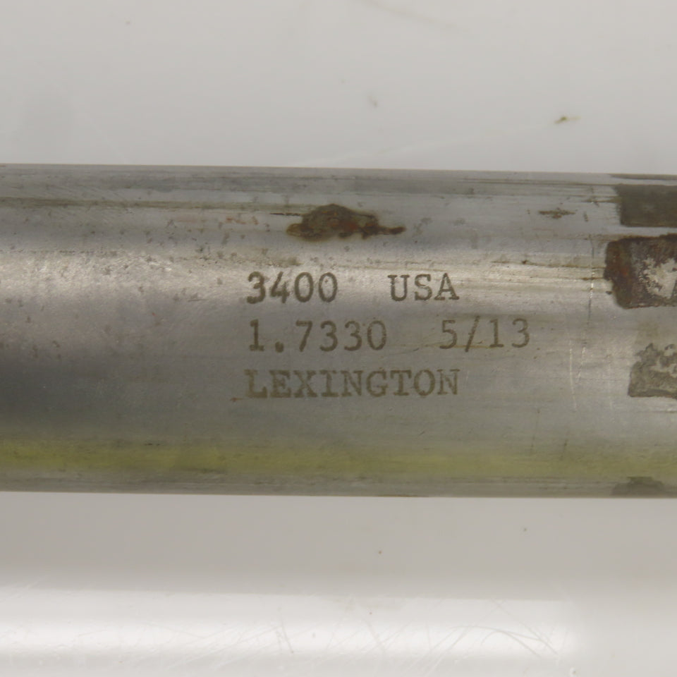 Lexington 3400 1.7330" Diam Straight 10 Flute Carbide Tipped Chucking Reamer