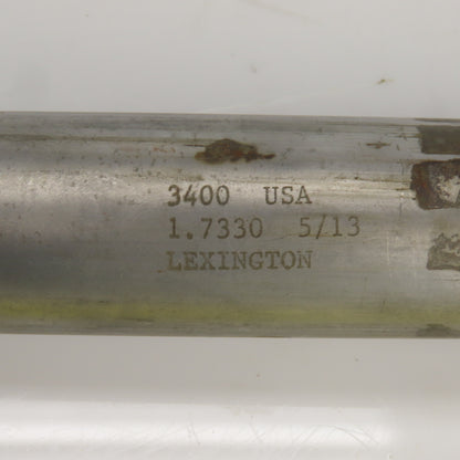 Lexington 3400 1.7330" Diam Straight 10 Flute Carbide Tipped Chucking Reamer