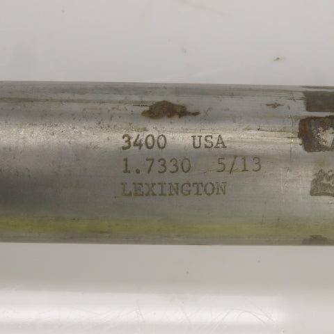 Lexington 3400 1.7330" Diam Straight 10 Flute Carbide Tipped Chucking Reamer