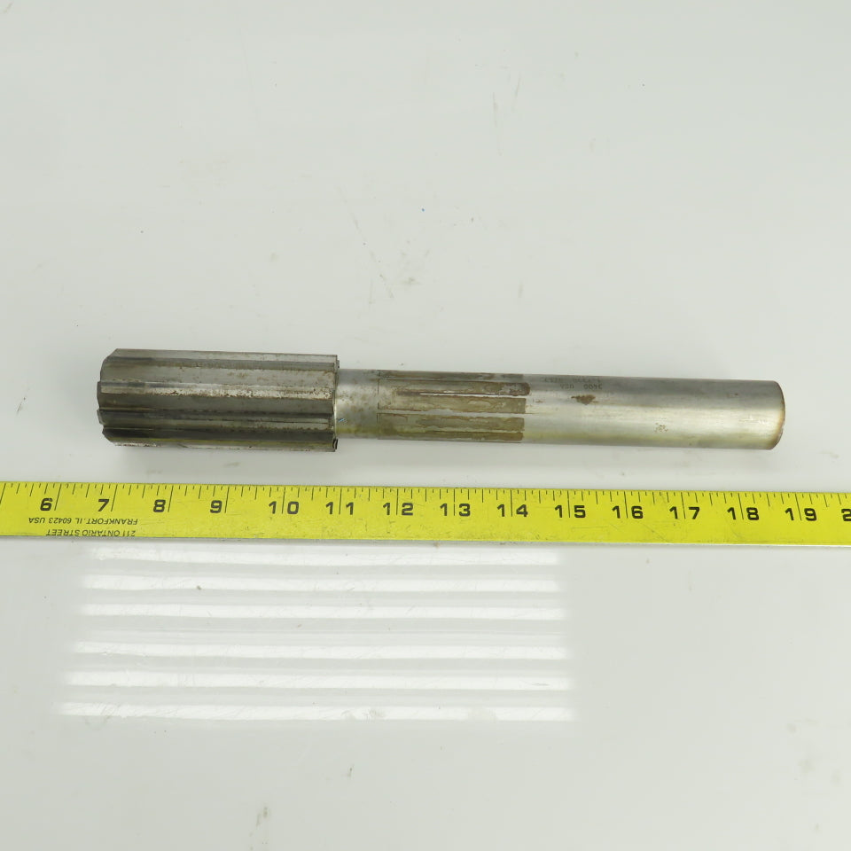 Lexington 3400 1.7330" Diam Straight 10 Flute Carbide Tipped Chucking Reamer