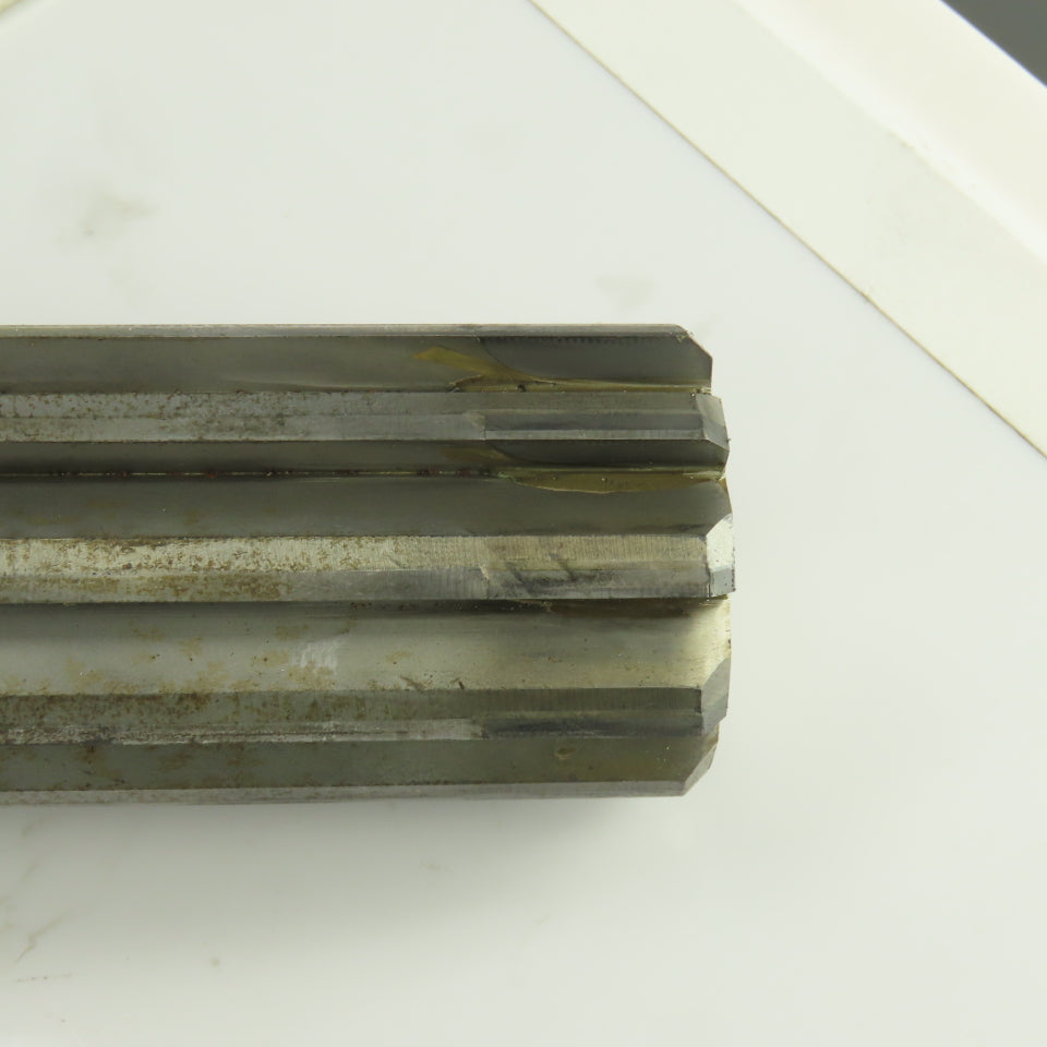 Lexington 3400 1.7330" Diam Straight 10 Flute Carbide Tipped Chucking Reamer