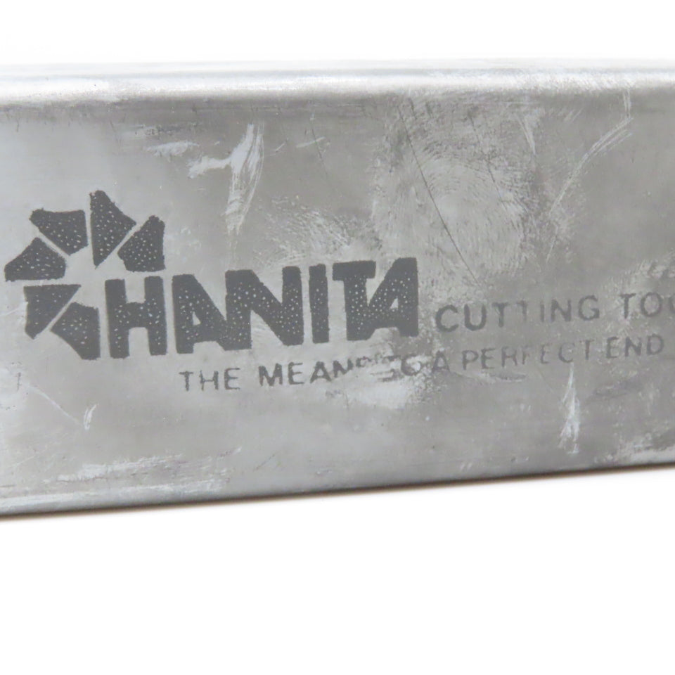Hanita 1-1/2" Diam. x 3" LOC 6 Flute Spiral TiN Coated End Mill 1-1/4 Weldon