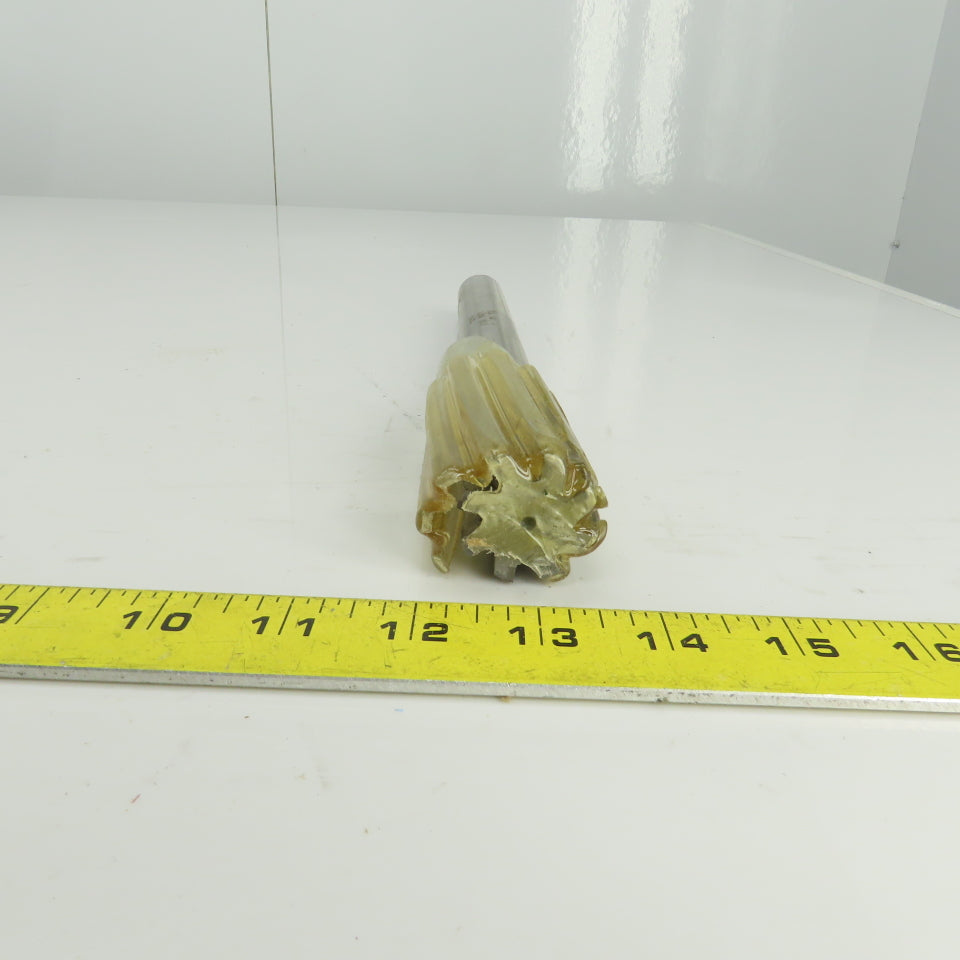 R.R.T. 2420 1.2565" Diam Spiral 8 Flute Carbide Tipped Chucking Reamer