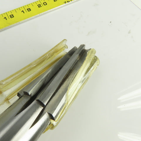 R.R.T. 2420 1.2565" Diam Spiral 8 Flute Carbide Tipped Chucking Reamer