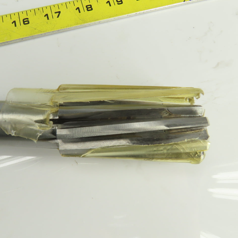 R.R.T. 2420 1.2565" Diam Spiral 8 Flute Carbide Tipped Chucking Reamer
