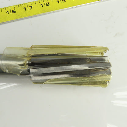 R.R.T. 2420 1.2565" Diam Spiral 8 Flute Carbide Tipped Chucking Reamer