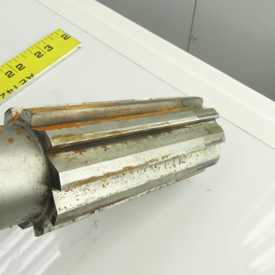 R.R.T. 2400 1.7330" Diam Straight 10 Flute Carbide Tipped Chucking Reamer