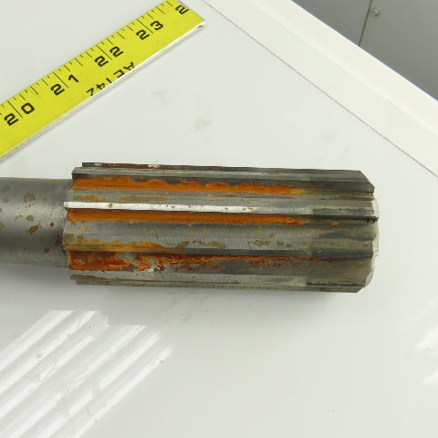 R.R.T. 2400 1.7330" Diam Straight 10 Flute Carbide Tipped Chucking Reamer