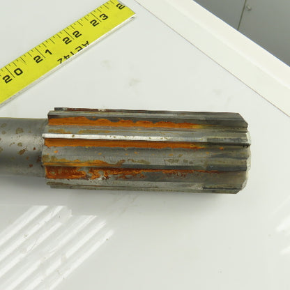 R.R.T. 2400 1.7330" Diam Straight 10 Flute Carbide Tipped Chucking Reamer