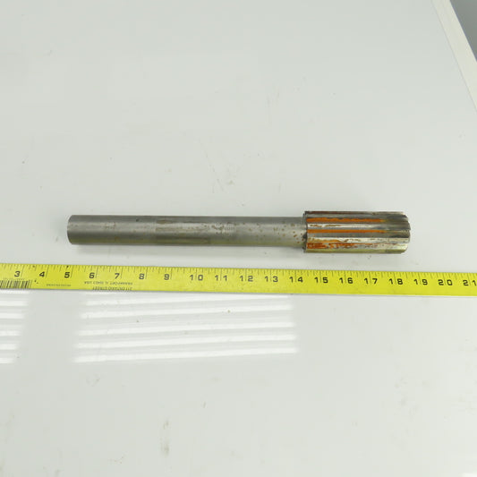R.R.T. 2400 1.7330" Diam Straight 10 Flute Carbide Tipped Chucking Reamer