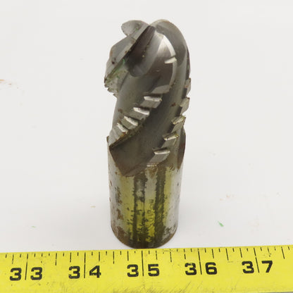 1-1/4" Diam. X 2" LOC 4 Flute Spiral Ball Nose End Mill 1-1/4 Weldon