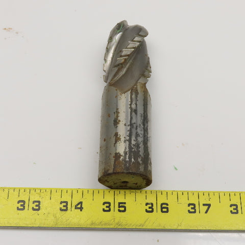 1-1/4" Diam. X 2" LOC 4 Flute Spiral Ball Nose End Mill 1-1/4 Weldon