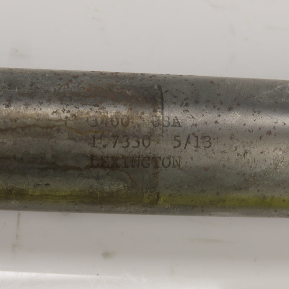 Lexington 3400 1.7330" Diam Straight 10 Flute Carbide Tipped Chucking Reamer