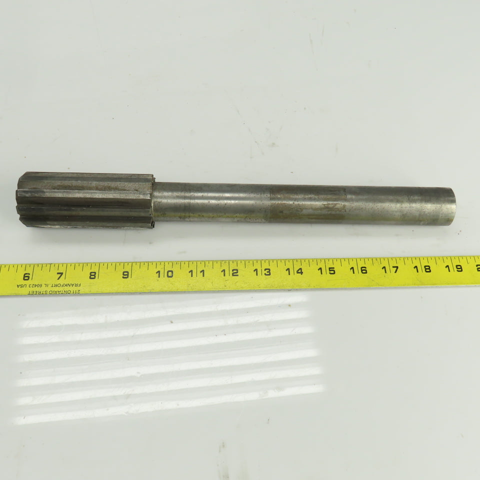 Lexington 3400 1.7330" Diam Straight 10 Flute Carbide Tipped Chucking Reamer
