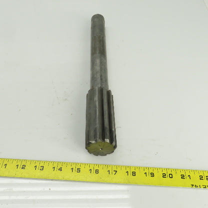 Lexington 3400 1.7330" Diam Straight 10 Flute Carbide Tipped Chucking Reamer
