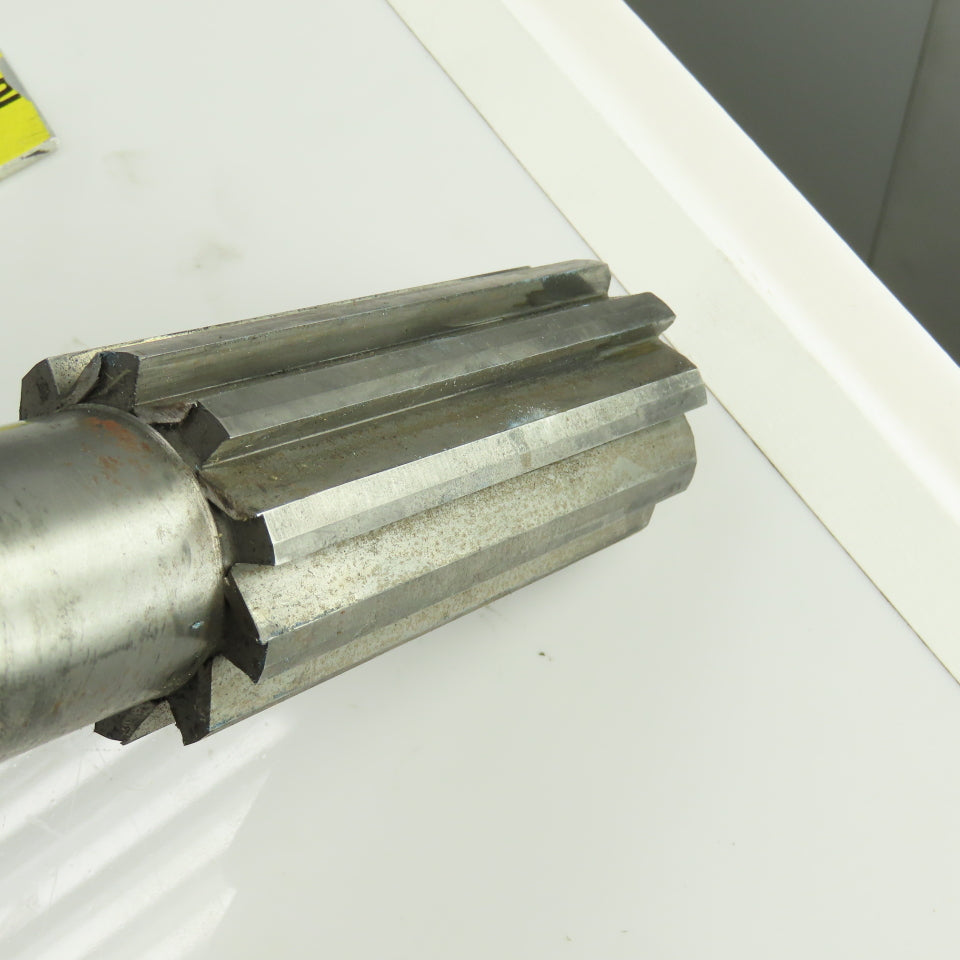 Lexington 3400 1.7330" Diam Straight 10 Flute Carbide Tipped Chucking Reamer