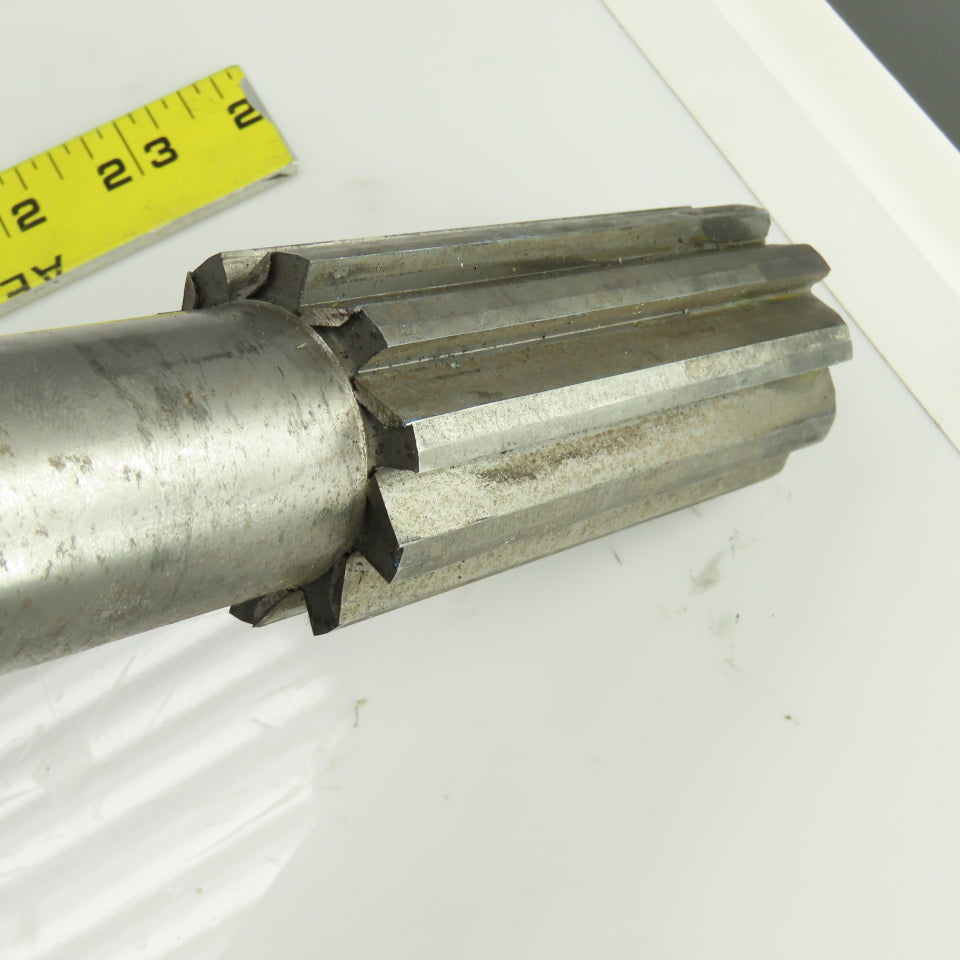 Lexington 3400 1.7330" Diam Straight 10 Flute Carbide Tipped Chucking Reamer