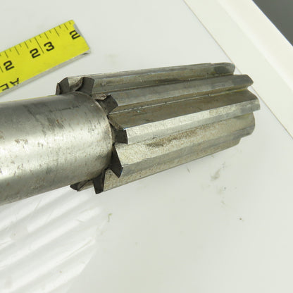 Lexington 3400 1.7330" Diam Straight 10 Flute Carbide Tipped Chucking Reamer
