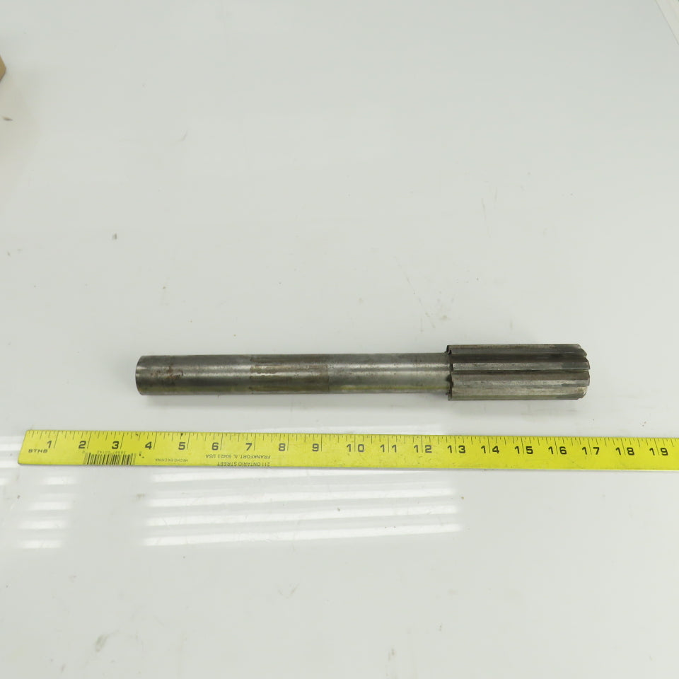 Lexington 3400 1.7330" Diam Straight 10 Flute Carbide Tipped Chucking Reamer
