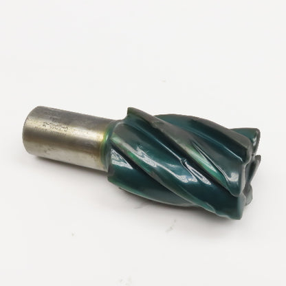 Melin 2" Diam. x 3" LOC 6 Flute Spiral End Mill Cutter 1-1/4" Weldon Shank