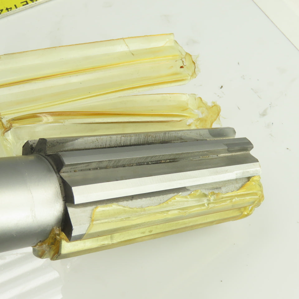 2400 1.7330" Diam Straight 10 Flute Carbide Tipped Chucking Reamer