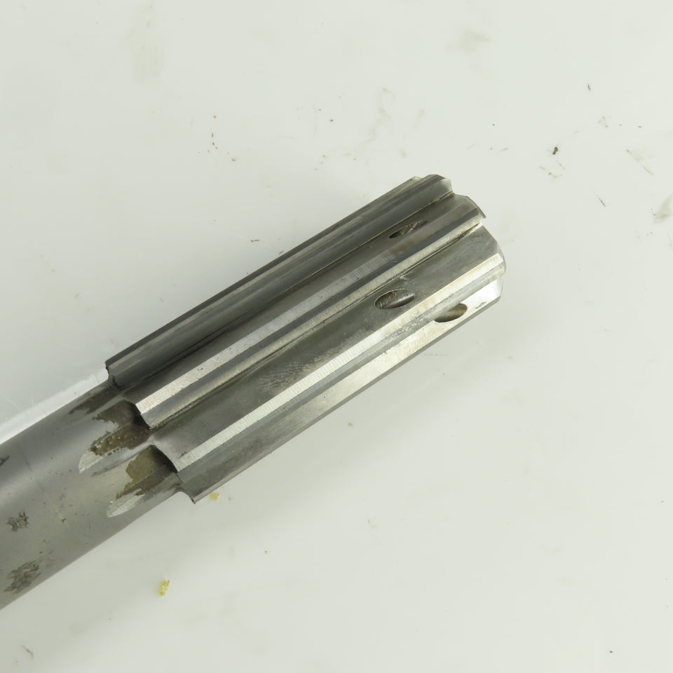 Super 46442 1.2772" Diam Straight 8 Flute Carbide Tipped Coolant Thru Reamer