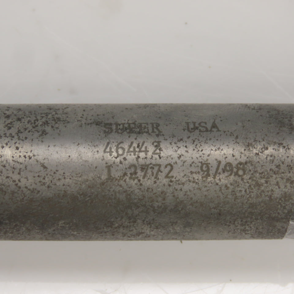 Super 46442 1.2772" Diam Straight 8 Flute Carbide Tipped Coolant Thru Reamer