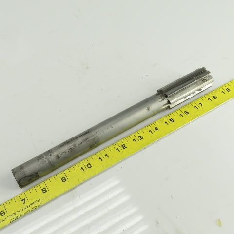 Super 46442 1.2772" Diam Straight 8 Flute Carbide Tipped Coolant Thru Reamer