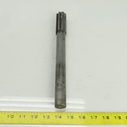 Super 46442 1.2772" Diam Straight 8 Flute Carbide Tipped Coolant Thru Reamer