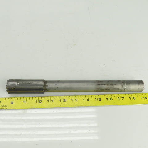 Super 46442 1.2772" Diam Straight 8 Flute Carbide Tipped Coolant Thru Reamer