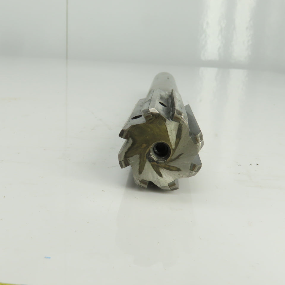 Super 46442 1.2772" Diam Straight 8 Flute Carbide Tipped Coolant Thru Reamer