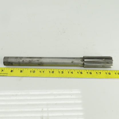 Super 46442 1.2772" Diam Straight 8 Flute Carbide Tipped Coolant Thru Reamer