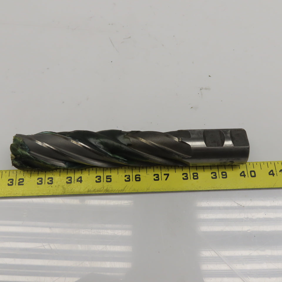 2" Diam. x 4" LOC 8 Spiral Flute End Mill 1-1/4" Weldon